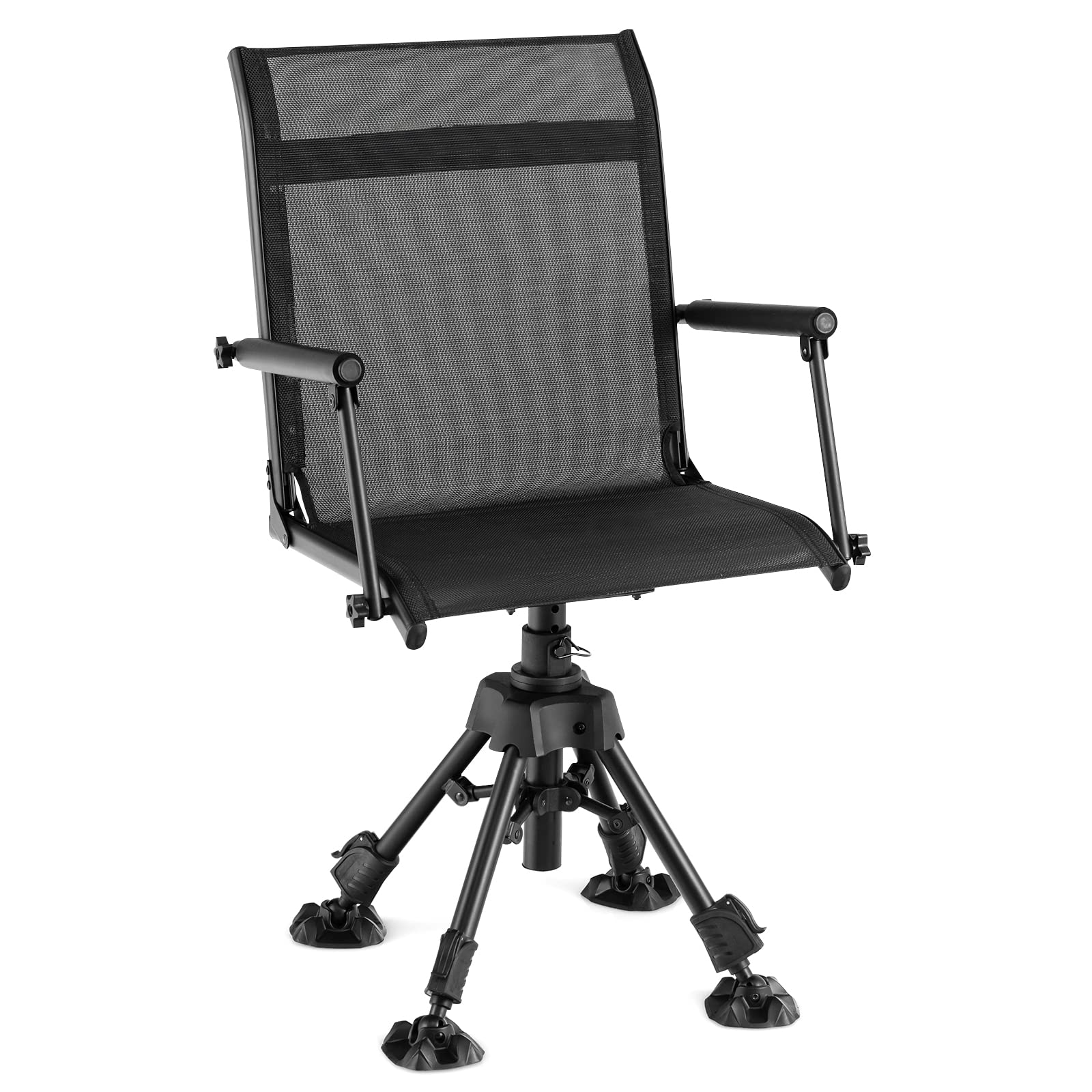 360-degree Swivel Hunting Blind Chair - Tangkula